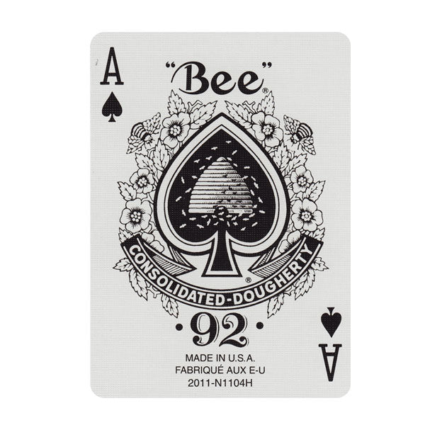 Bee Poker Card (Red)