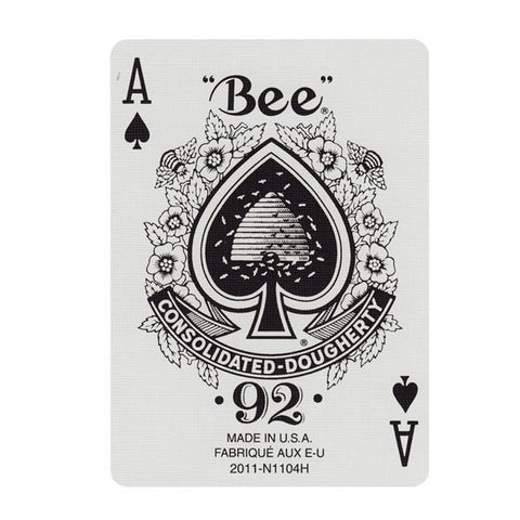 Bee Poker Card (Blue)