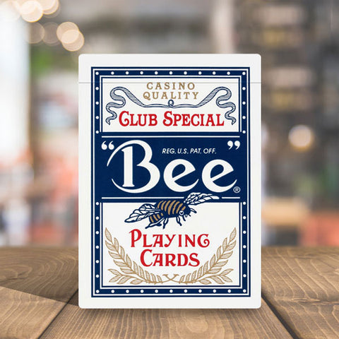 Bee Poker Card (Blue)
