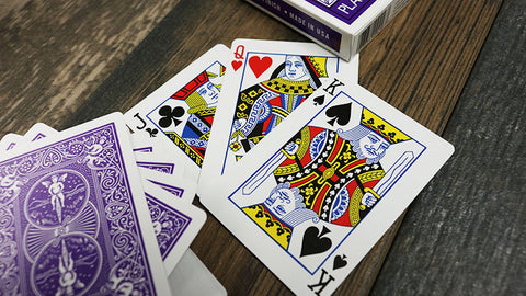 Bicycle Purple Playing Cards