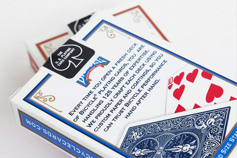 Bicycle Standard Index Playing Poker RED