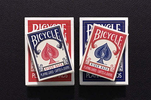 Mini Bicycle Cards (Blue)