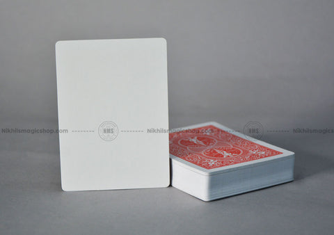 Blank Face Deck Broadway  - Red