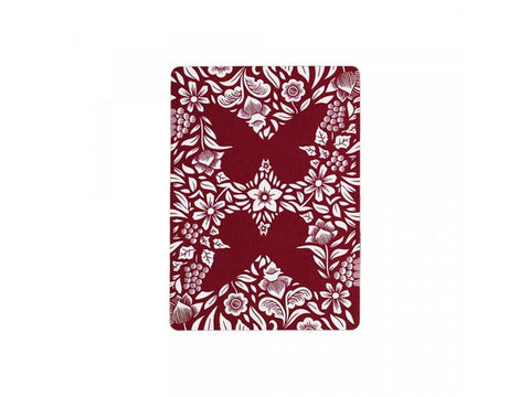 Butterfly Playing Cards Marked (Red) 3rd Edition
