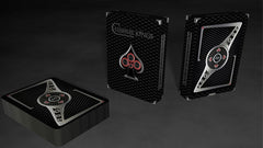 Chrome Kings Carbon Playing Cards (Standard)