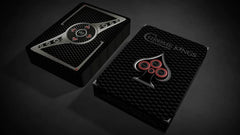Chrome Kings Carbon Playing Cards (Standard)