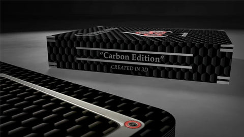 Chrome Kings Carbon Playing Cards (Standard)
