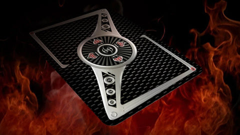 Chrome Kings Carbon Playing Cards (Standard)