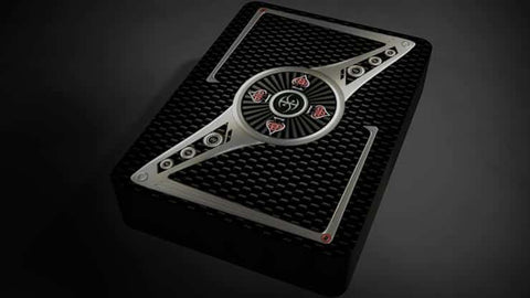 Chrome Kings Carbon Playing Cards (Foiled Edition)