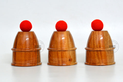 Cups and Balls Wooden