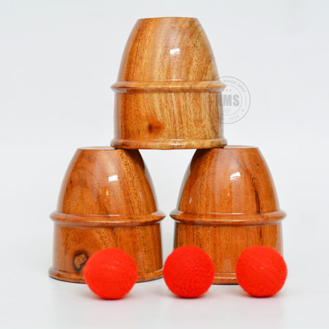 Cups and Balls Wooden
