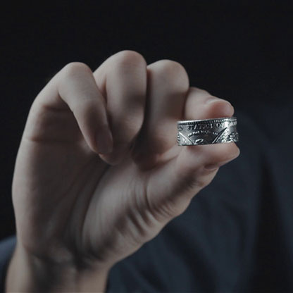Morgan Coin Ring (Medium) 
