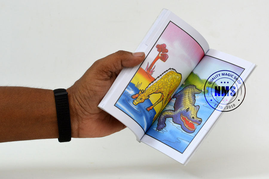 Magic Coloring Book Small (Animal Design)