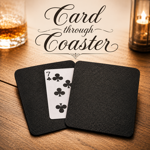 Card through Coaster