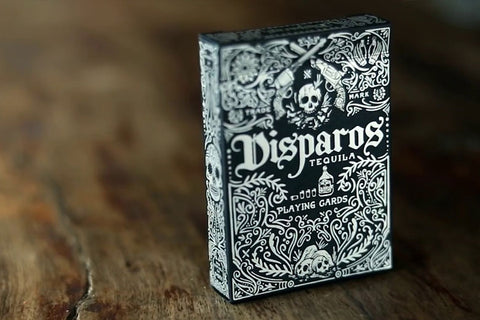 Disparos Black Playing Cards
