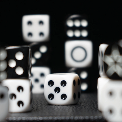 Forcing Dice Set ( White )
