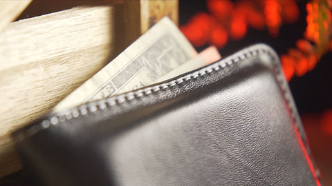 Easy Money Brown Wallet by Spencer Kennard
