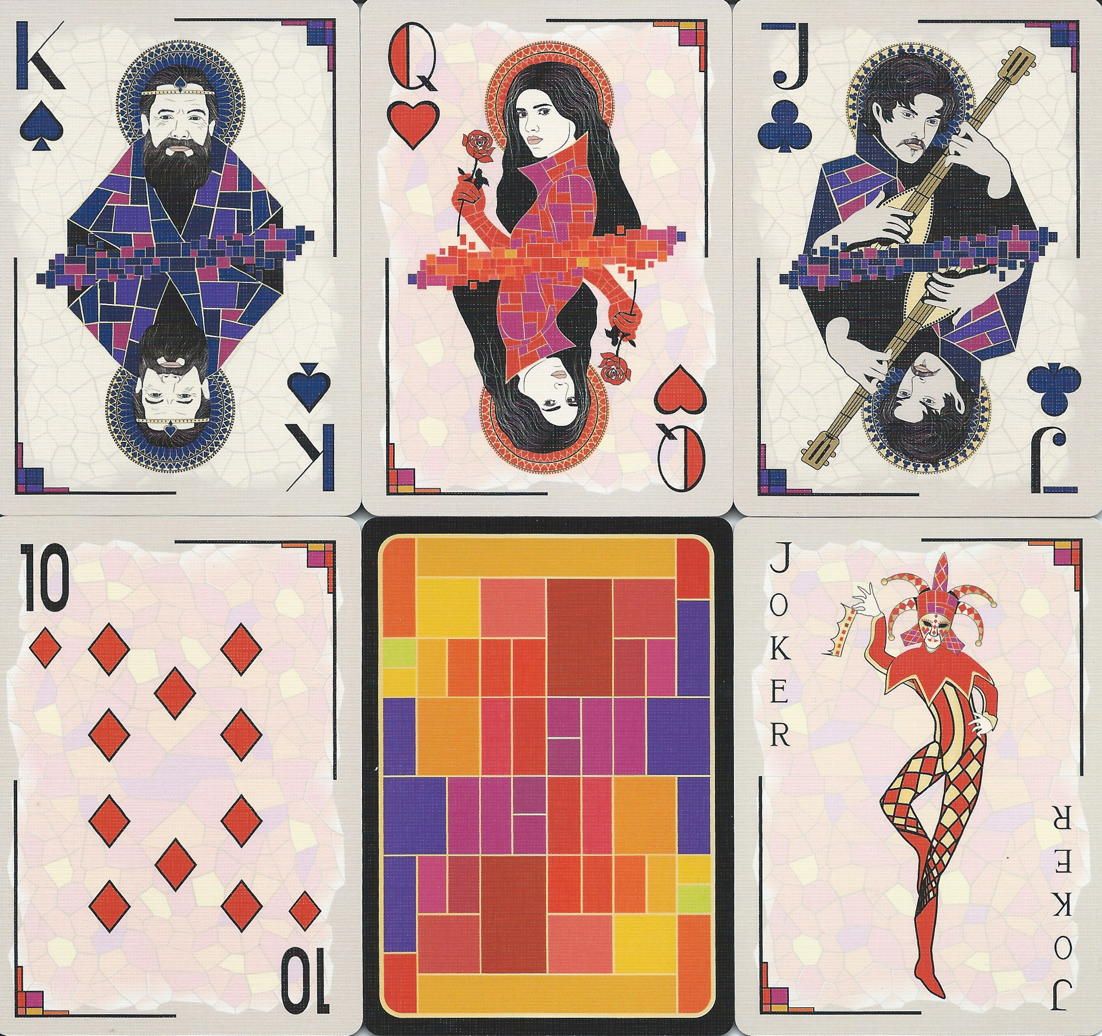 Mosaic GEMSTONE Playing Cards