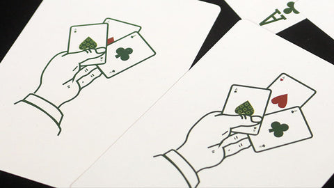 Expert At The Card Table (White)