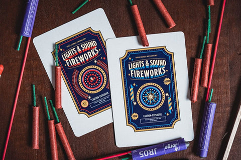 Fireworks Playing Cards