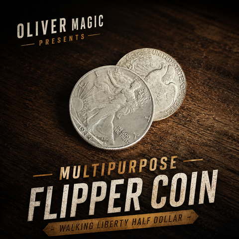 Multipurpose Flipper Coin (Walking Liberty Half Dollar)