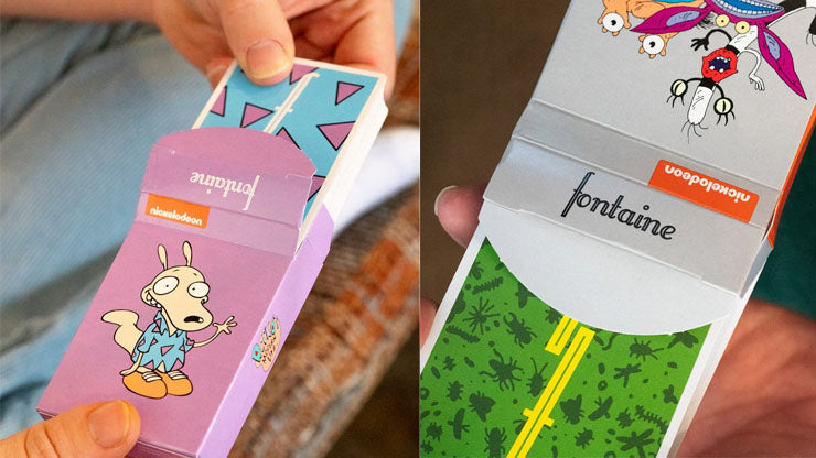 Fontaine Nickelodeon Blind Pack Playing Cards	