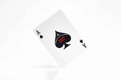 1st V4 Playing Cards (Red) by Chris Ramsay