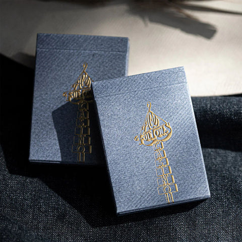 Ace Fulton's Casino Cowboy Denim Playing Cards