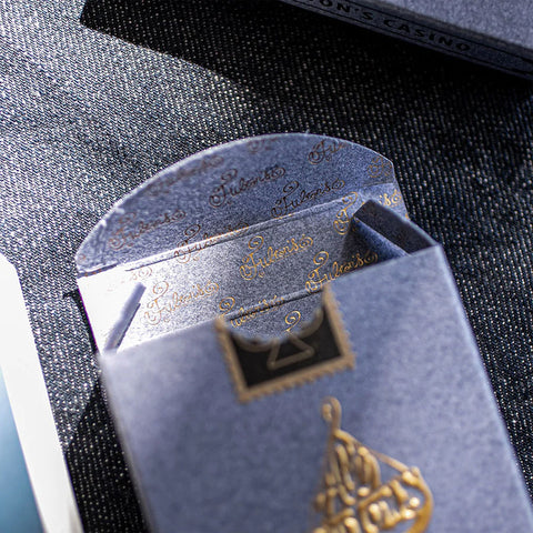 Ace Fulton's Casino Cowboy Denim Playing Cards