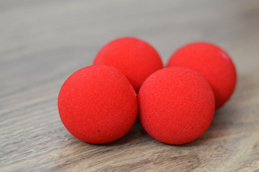 2 inch Regular Sponge Ball (Red) from Magic by Gosh