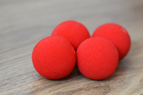 2 inch Regular Sponge Ball (Red) from Magic by Gosh