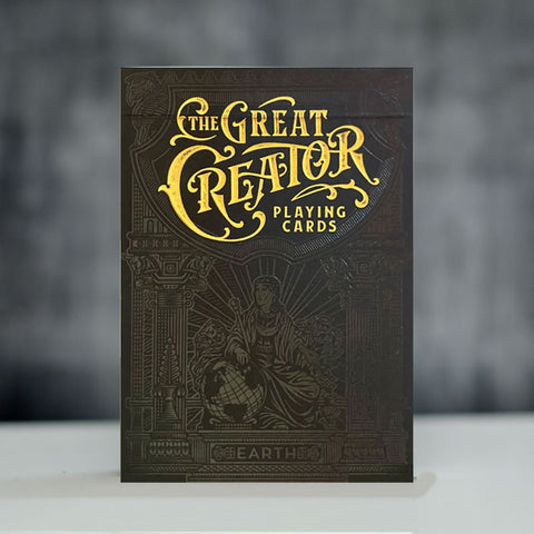 The Great Creator: Earth (Gold Foil) Edition Playing Cards