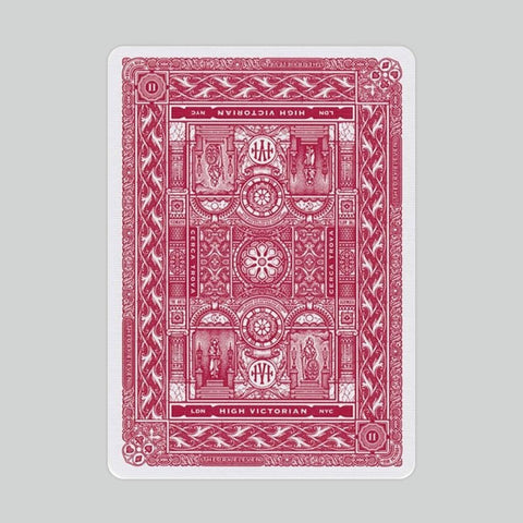 High Victorian (Red) Playing Cards