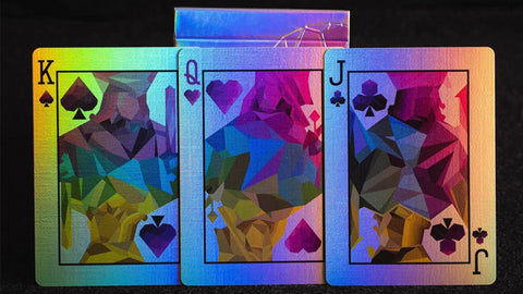 Memento Mori Holographic Playing Cards