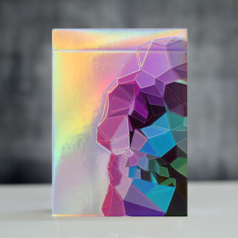Memento Mori Holographic Playing Cards