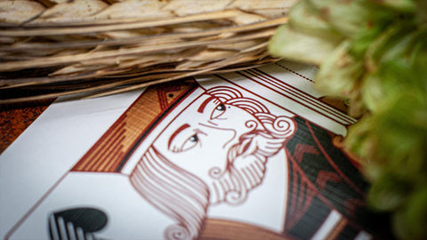 Hops & Barley (Copper) Playing Cards