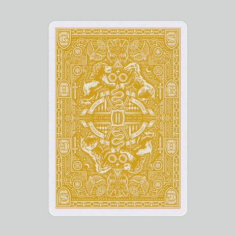 Harry Potter (Yellow-Hufflepuff) Playing Cards