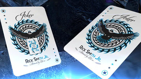 Ice Falcon Throwing Cards
