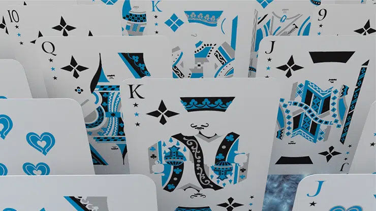 Ice Falcon Throwing Cards