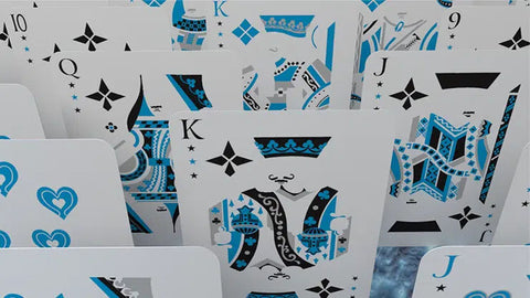 Ice Falcon Throwing Cards