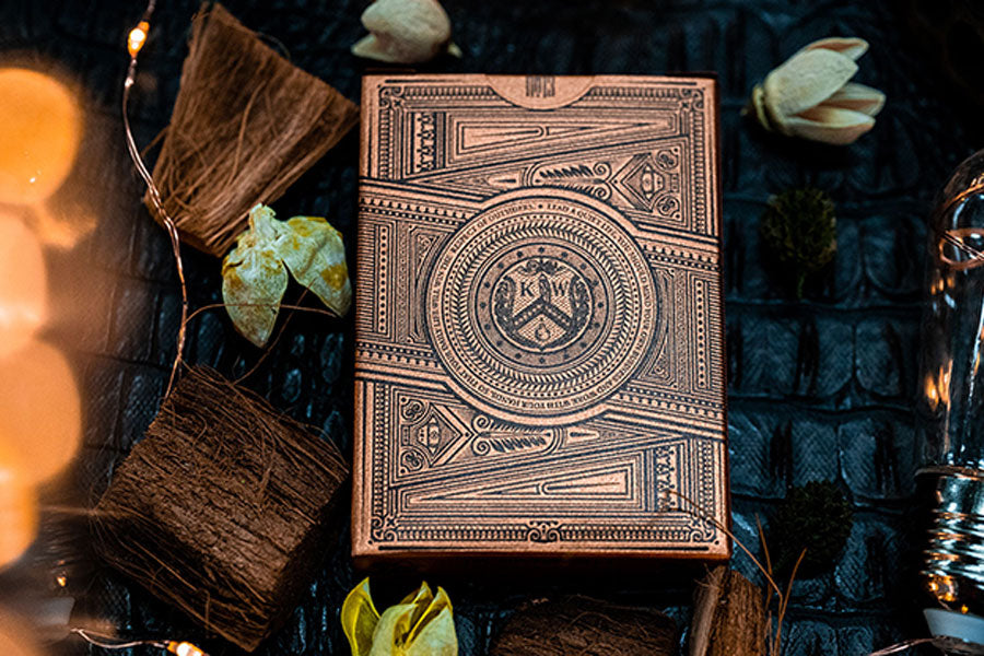 Invocation Copper Playing Cards