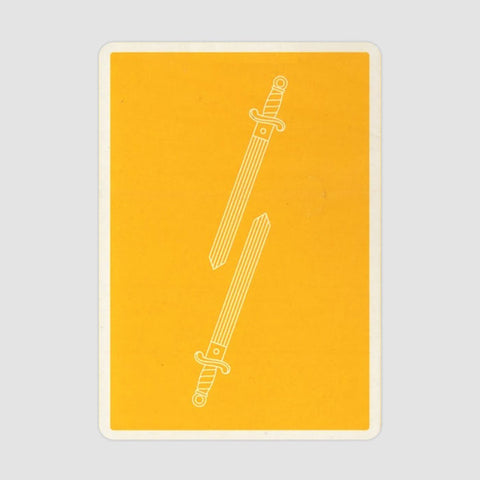 King Slayers (Mustard) Playing Cards