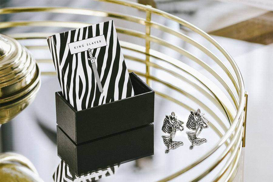 King Slayers (Zebra) Playing Cards