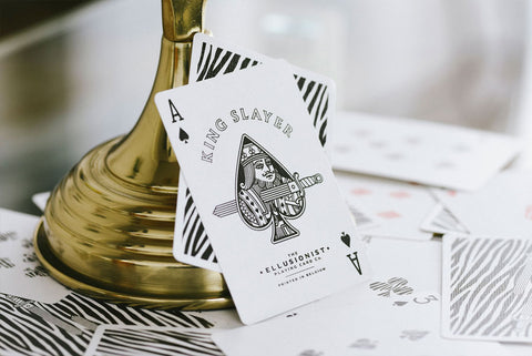 King Slayers (Zebra) Playing Cards