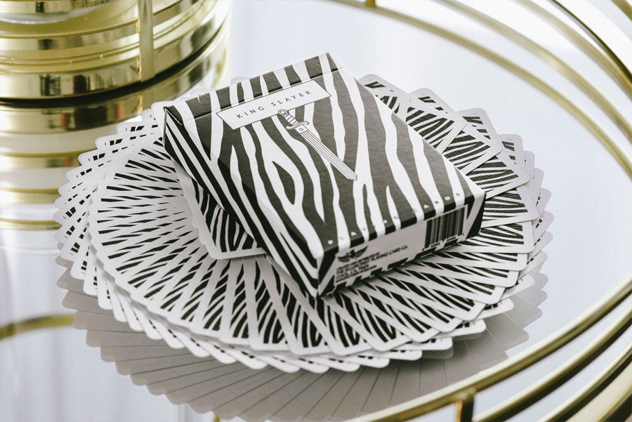 King Slayers (Zebra) Playing Cards
