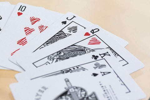 King Slayers (Zebra) Playing Cards