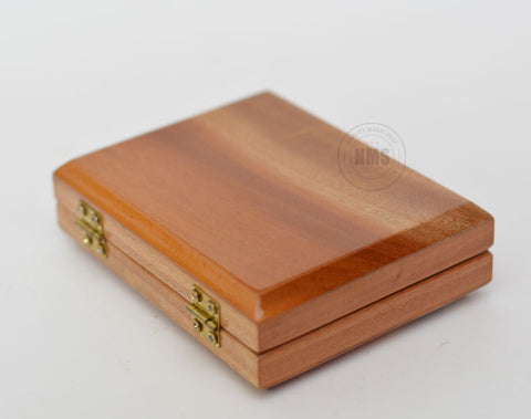 Locking Card Box ( Wood )