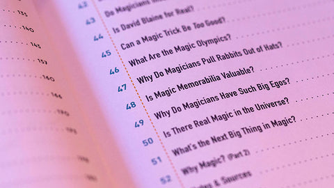 How Magicians Think by Joshua Jay