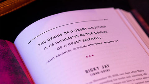 How Magicians Think by Joshua Jay
