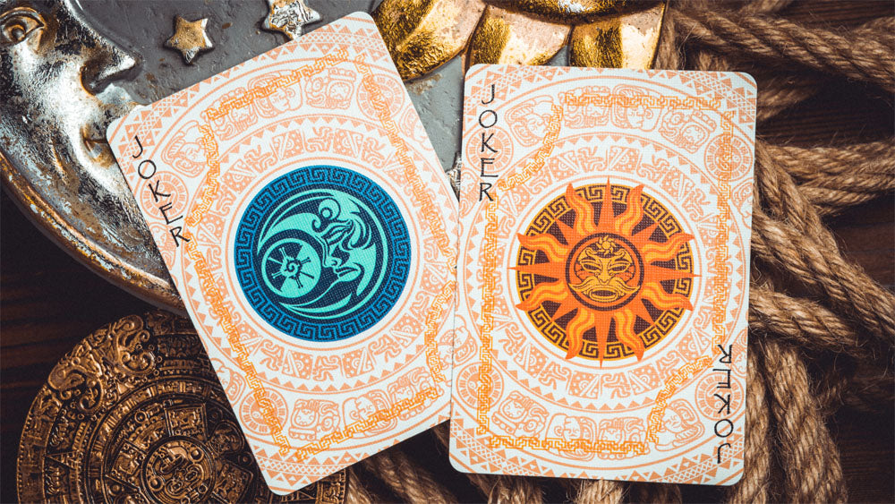 Maya Sun Playing Cards